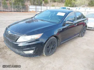 2012 Kia Optima Hybrid with VIN KNAGM4AD5C5036525, listed as a IAAI auction lot 41868927 with 214,182 mi miles. Bid and sale history available at carsss.com. Image 2.
