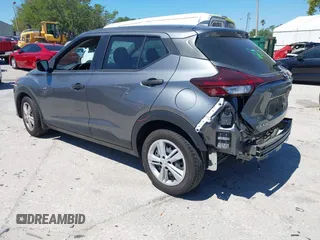 2023 Nissan Kicks S with VIN 3N1CP5BV5PL552026, listed as a IAAI auction lot 41882997 with 16,623 mi miles. Bid and sale history available at carsss.com. Image 3.