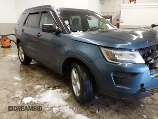 2018 Ford Explorer with VIN 1FM5K8B82JGA71173, listed as a IAAI auction lot 41552028 with 87,176 mi miles and . Bid and sale history available at DreamBid. Image 1.
