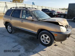 2003 Hyundai Santa Fe GLS with VIN KM8SC73D83U346636, listed as a Copart auction lot 72293674 with 147,520 mi miles and Salvage Title. Bid and sale history available at carsss.com. Image 4.