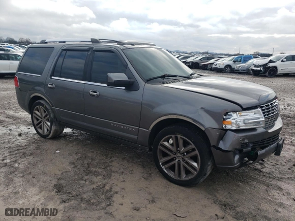 2012 Lincoln Navigator with VIN 5LMJJ2J53CEL07038, listed as a Copart auction lot 85469674 with 118,510 mi miles and Salvage Title. Bid and sale history available at carsss.com. Image 4.