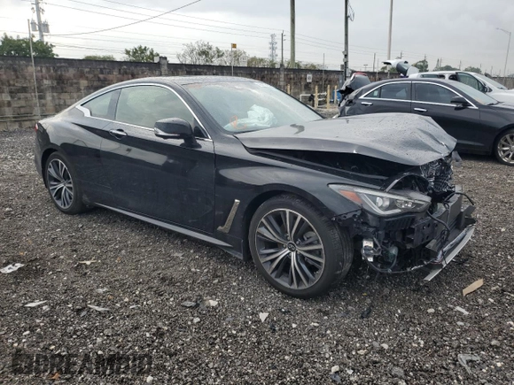 2021 Infiniti Q60 Luxe z VIN JN1EV7KL7MM470583, wystawiony jako Copart lot #45479434 z przebiegiem 37 020 mil mil oraz . Historia ofert i sprzedaży dostępna na DreamBid. Obrazek 4.
