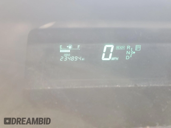 2005 Toyota Prius with VIN JTDKB20U257028155, listed as a Copart auction lot 53364685 with 234,894 mi miles and Salvage Title. Bid and sale history available at carsss.com. Image 9.