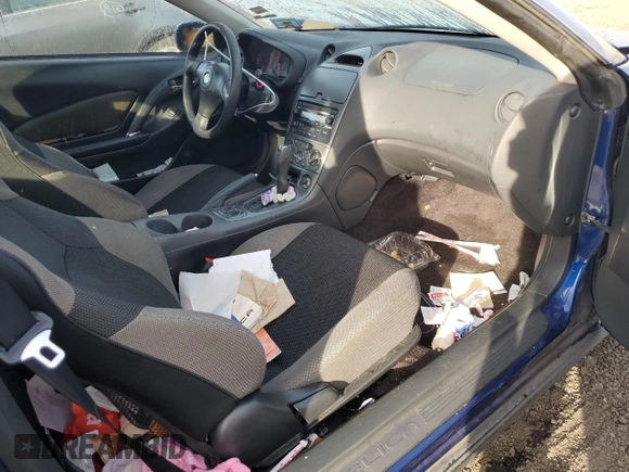 2004 Toyota Celica GT with VIN JTDDR32T340171301, listed as a Copart auction lot 74225804 with 145,996 mi miles and Salvage Title. Bid and sale history available at DreamBid. Image 8.