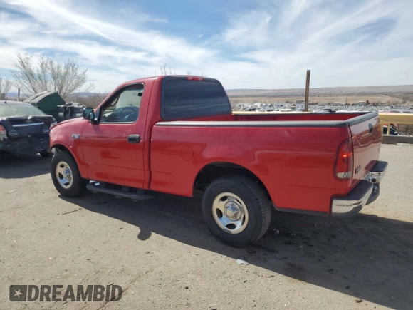 2002 Ford F-150 XL with VIN 1FTRF17232NA26438, listed as a Copart auction lot 47831325 with 201,280 mi miles and Salvage Title. Bid and sale history available at carsss.com. Image 2.