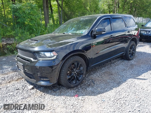 2020 Dodge Durango R/T with VIN 1C4SDJCT0LC212814, listed as a IAAI auction lot 42578232 with 90,325 mi miles and . Bid and sale history available at DreamBid. Image 2.