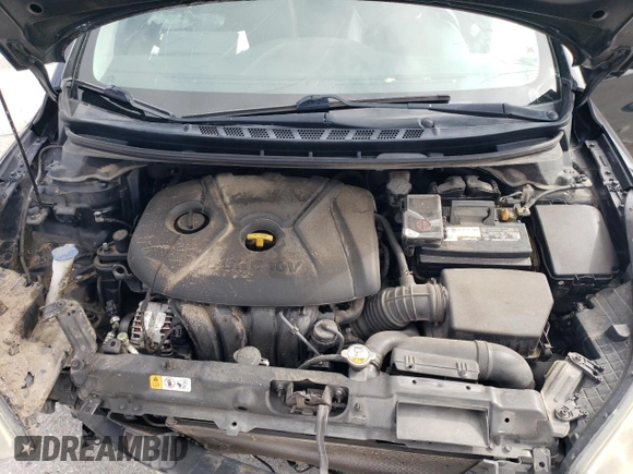 2013 Hyundai Elantra Limited with VIN 5NPDH4AE8DH254009, listed as a Copart auction lot 51278115 with 131,463 mi miles and Salvage Title. Bid and sale history available at DreamBid. Image 13.
