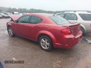 2014 Dodge Avenger SE with VIN 1C3CDZAG3EN218899, listed as a IAAI auction lot 41569599 with 158,474 mi miles. Bid and sale history available at carsss.com. Image 3.