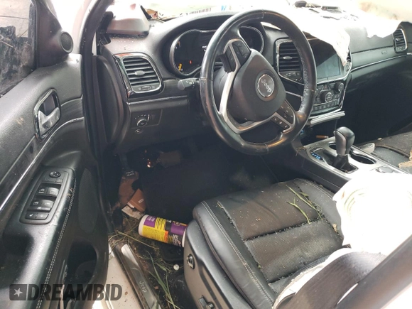 2021 Jeep Grand Cherokee 80th Anniversary with VIN 1C4RJFBG2MC677900, listed as a Copart auction lot 55799815 with 35,118 mi miles and Salvage title. Bid and sale history available at DreamBid. Image 8.