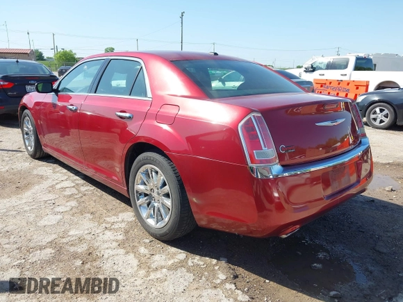 2014 Chrysler 300 with VIN 2C3CCAEG5EH372859, listed as a IAAI auction lot 42004993 with 204,587 mi miles. Bid and sale history available at carsss.com. Image 3.