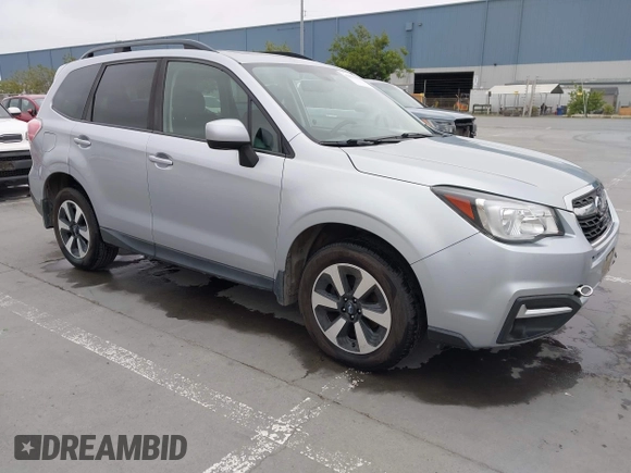2018 Subaru Forester Premium with VIN JF2SJAGC0JH611355, listed as a IAAI auction lot 42062683 with 111,109 mi miles. Bid and sale history available at carsss.com. Image 1.