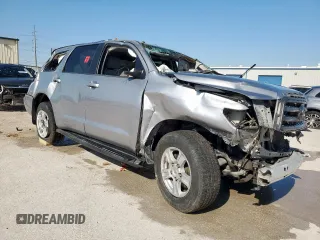 2012 Toyota Sequoia SR5 with VIN 5TDZY5G16CS041407, listed as a Copart auction lot 52208675 with 204,773 mi miles and Non Repairable. Bid and sale history available at carsss.com. Image 4.