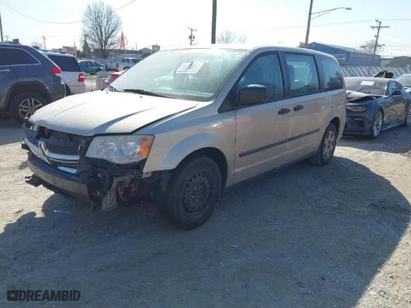 2013 Dodge Grand Caravan SXT with VIN 2C4RDGBG9DR680782, listed as a IAAI auction lot 41776855 with 125,663 mi miles. Bid and sale history available at carsss.com. Image 2.