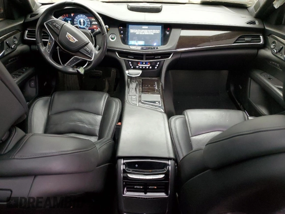 2018 Cadillac CT6 Sport AWD with VIN 1G6KP5R69JU132065, listed as a Copart auction lot 44691275 with 51,264 mi miles and Salvage title. Bid and sale history available at DreamBid. Image 8.