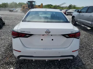 2022 Nissan Sentra SV with VIN 3N1AB8CV6NY235328, listed as a Copart auction lot 53726225 with 59,390 mi miles and Salvage Title. Bid and sale history available at carsss.com. Image 6.