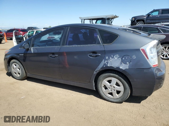 2010 Toyota Prius Four with VIN JTDKN3DU2A1166251, listed as a Copart auction lot 55062245 with 258,169 mi miles and Clean Title. Bid and sale history available at DreamBid. Image 2.