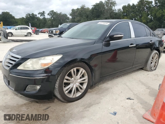 2011 Hyundai Genesis with VIN KMHGC4DE7BU123319, listed as a Copart auction lot 72771514 with 140,615 mi miles and Salvage Title. Bid and sale history available at carsss.com. Image 1.