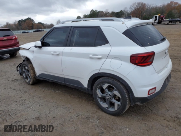 2021 Hyundai Venue SEL z VIN KMHRC8A32MU073158, wystawiony jako Copart lot #84608014 z przebiegiem 83 666 mil mil oraz Szkody całkowita. Historia ofert i sprzedaży dostępna na DreamBid. Obrazek 2.