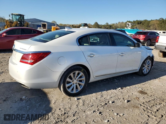 2016 Buick LaCrosse Leather with VIN 1G4GB5G32GF239283, listed as a Copart auction lot 50308315 with 164,958 mi miles and Salvage Title. Bid and sale history available at carsss.com. Image 3.