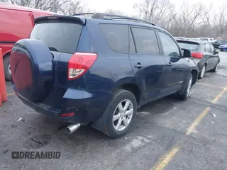 2007 Toyota RAV4 Limited with VIN JTMZK34V075013451, listed as a IAAI auction lot 41227526 with 228,784 mi miles. Bid and sale history available at carsss.com. Image 4.