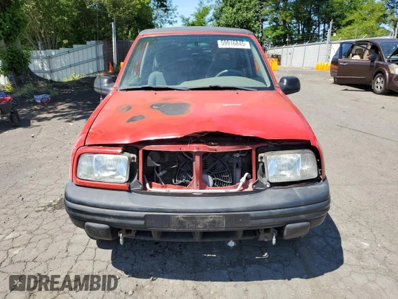 2002 Chevrolet Tracker with VIN 2CNBJ18C126919389, listed as a Copart auction lot 59916845 with Not provided miles and Salvage title. Bid and sale history available at DreamBid. Image 5.
