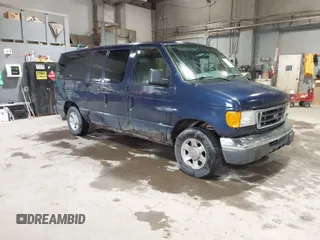 2006 Ford Econoline Passenger XL with VIN 1FMRE11W76HA27297, listed as a IAAI auction lot 41963008 with 154,505 mi miles and . Bid and sale history available at DreamBid. Image 1.