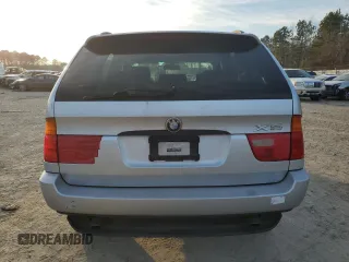 2002 BMW X5 3.0i with VIN 5UXFA53532LP56403, listed as a Copart auction lot 45882905 with 103,329 mi miles and Salvage Title. Bid and sale history available at carsss.com. Image 6.