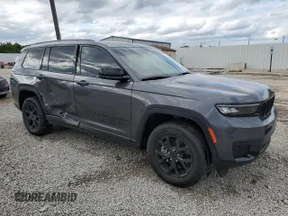 2024 Jeep Grand Cherokee Altitude X with VIN 1C4RJKAG5R8554807, listed as a Copart auction lot 57866795 with 14,037 mi miles and Salvage title. Bid and sale history available at DreamBid. Image 4.