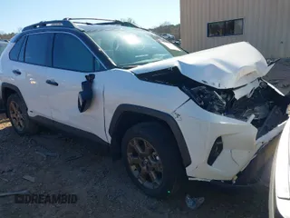 2024 Toyota RAV4 Hybrid LE with VIN 2T3UWRFV4RW232729, listed as a IAAI auction lot 41774165 with 23,224 mi miles and . Bid and sale history available at DreamBid. Image 1.