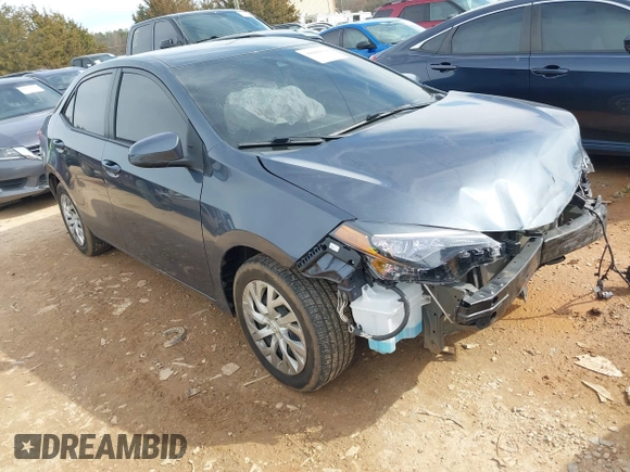 2018 Toyota Corolla L with VIN 5YFBURHE8JP807522, listed as a IAAI auction lot 41609439 with 76,573 mi miles and . Bid and sale history available at DreamBid. Image 1.