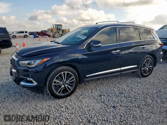 2020 Infiniti QX60 Luxe with VIN 5N1DL0MN2LC545517, listed as a Copart auction lot 65957365 with 93,656 mi miles and Salvage title. Bid and sale history available at DreamBid. Image 1.