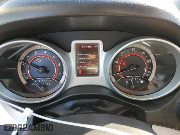 2012 Dodge Journey SXT with VIN 3C4PDDBG4CT166582, listed as a Copart auction lot 47807875 with 243,372 mi miles and Salvage title. Bid and sale history available at DreamBid. Image 9.