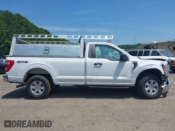 2021 Ford F-150 XL with VIN 1FTMF1E5XMKE21132, listed as a IAAI auction lot 42445898 with 114,014 mi miles and . Bid and sale history available at DreamBid. Image 14.