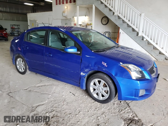 2012 Nissan Sentra S with VIN 3N1AB6AP9CL658827, listed as a Copart auction lot 58127275 with 156,802 mi miles and Salvage title. Bid and sale history available at DreamBid. Image 4.