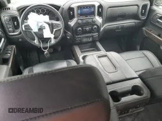 2021 Chevrolet Silverado 1500 RST with VIN 1GCUYEED7MZ121094, listed as a Copart auction lot 80499534 with 45,058 mi miles and Salvage Title. Bid and sale history available at carsss.com. Image 8.