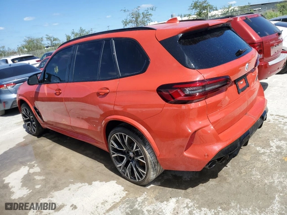 2023 BMW X5 M with VIN 5YMJU0C07P9P13978, listed as a Copart auction lot 49664573 with NaN miles. Bid and sale history available at carsss.com. Image 2.