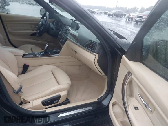 2015 BMW 3 Series 328i with VIN WBA3A5G54FNS88834, listed as a IAAI auction lot 41712756 with 51,599 mi miles. Bid and sale history available at carsss.com. Image 5.