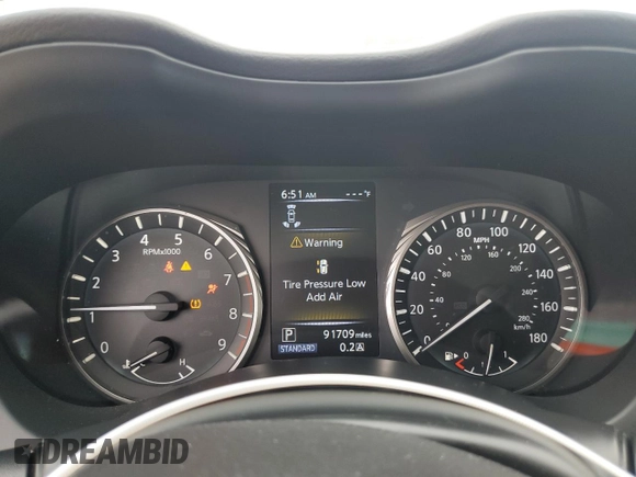 2019 Infiniti Q50 RED SPORT 400 with VIN JN1FV7AP5KM761024, listed as a Copart auction lot 85488304 with 91,709 mi miles and Salvage Title. Bid and sale history available at carsss.com. Image 9.