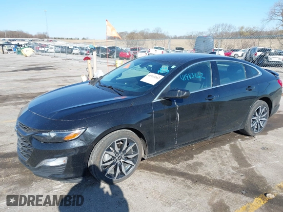 2020 Chevrolet Malibu RS with VIN 1G1ZG5ST8LF131176, listed as a IAAI auction lot 41983262 with 50,162 mi miles and . Bid and sale history available at DreamBid. Image 2.