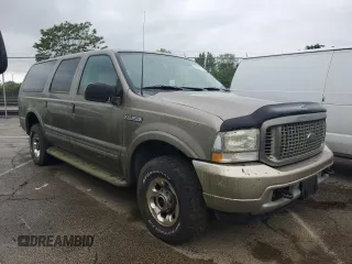 2003 Ford Excursion Limited z VIN 1FMNU43S03EB70747, wystawiony jako Copart lot #58024235 z przebiegiem 199 836 mil mil oraz Czysty tytuł • Clean title. Historia ofert i sprzedaży dostępna na DreamBid. Obrazek 4.