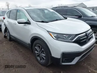 2020 Honda CR-V EX with VIN 7FARW2H50LE019918, listed as a IAAI auction lot 41897821 with 42,589 mi miles. Bid and sale history available at carsss.com. Image 1.