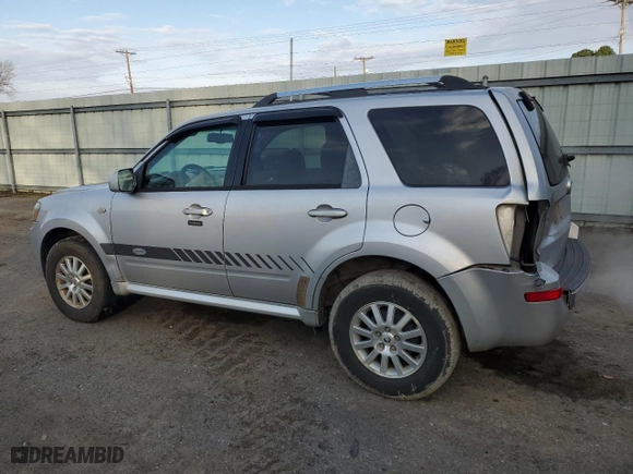 2009 Mercury Mariner Premier with VIN 4M2CU87709KJ06169, listed as a Copart auction lot 45117035 with 208,223 mi miles and Salvage Title. Bid and sale history available at carsss.com. Image 2.