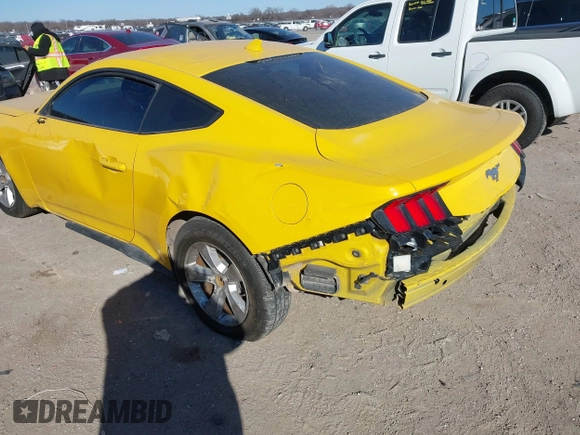 2024 Ford Mustang EcoBoost with VIN 1FA6P8TH4R5132190, listed as a IAAI auction lot 41390659 with 25,873 mi miles and . Bid and sale history available at DreamBid. Image 18.