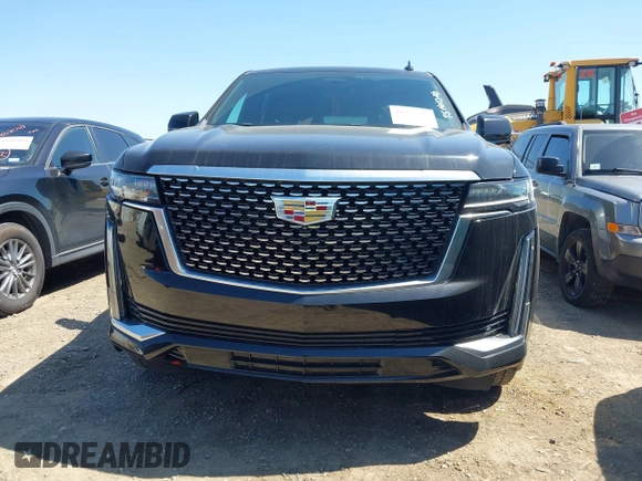2023 Cadillac Escalade 4WD Premium Luxury with VIN 1GYS4BKL0PR409325, listed as a IAAI auction lot 41973567 with 32,398 mi miles and . Bid and sale history available at DreamBid. Image 12.