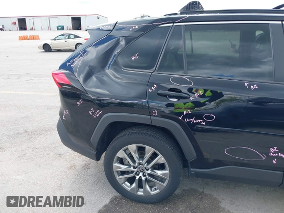 2023 Toyota RAV4 XLE Premium with VIN 2T3A1RFVXPC350896, listed as a IAAI auction lot 42345303 with 26,058 mi miles and . Bid and sale history available at DreamBid. Image 19.