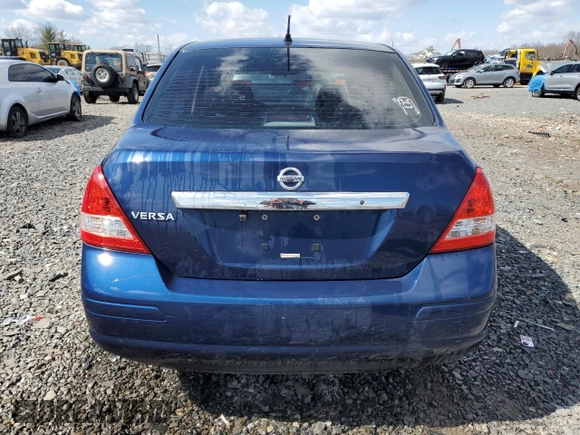 2011 Nissan Versa 1.8 S with VIN 3N1BC1AP0BL508284, listed as a Copart auction lot 50374325 with 191,879 mi miles and Salvage Title. Bid and sale history available at carsss.com. Image 6.