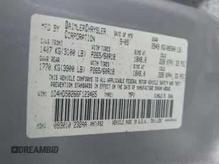 2006 Dodge Durango z VIN 1D4HD58266F123465, wystawiony jako IAAI lot #39442367 z przebiegiem 170 384 mil mil oraz . Historia ofert i sprzedaży dostępna na DreamBid. Obrazek 9.