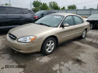 2001 Ford Taurus SE Standard z VIN 1FAHP53U21G188156, wystawiony jako Copart lot #58347535 z przebiegiem 204 778 mil mil oraz Szkoda całkowita • Salvage title. Historia ofert i sprzedaży dostępna na DreamBid. Obrazek 1.