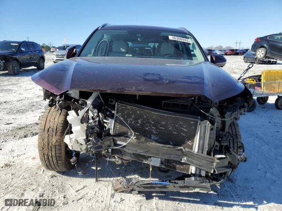 2022 Hyundai Palisade Calligraphy with VIN KM8R74HE3NU420616, listed as a Copart auction lot 46300945 with 70,861 mi miles and Salvage Title. Bid and sale history available at carsss.com. Image 5.