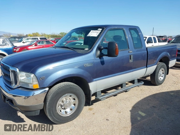 2004 Ford Super Duty F-250 XL with VIN 1FTNX20S34EA59731, listed as a IAAI auction lot 41924448 with 83,982 mi miles. Bid and sale history available at carsss.com. Image 2.
